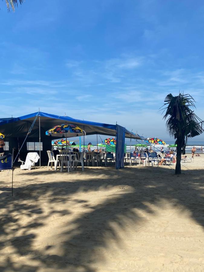 Apartamento Agradavel Em Santos Na Rua Da Praia. Екстер'єр фото