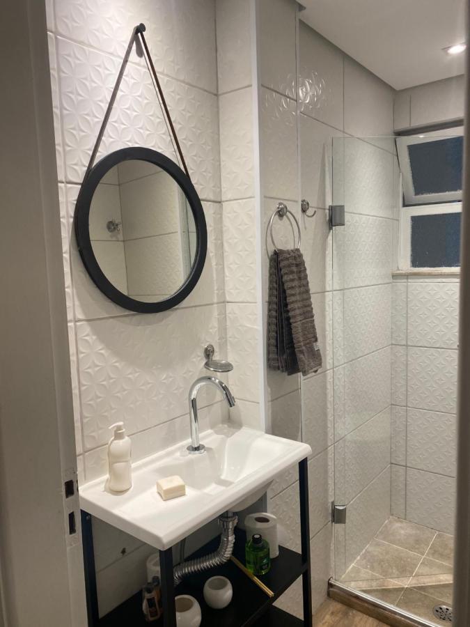 Apartamento Agradavel Em Santos Na Rua Da Praia. Екстер'єр фото