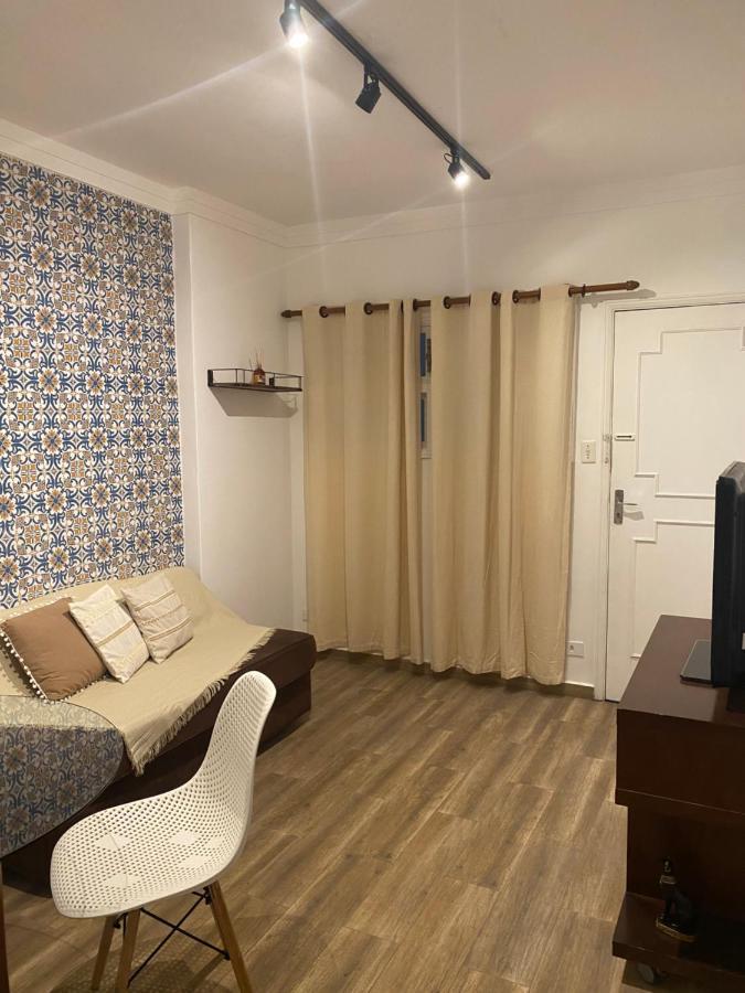 Apartamento Agradavel Em Santos Na Rua Da Praia. Екстер'єр фото